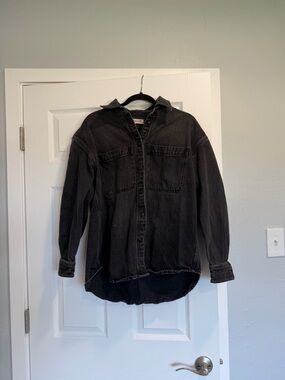 Madewell Button-Up Denim Shirt Jacket | Size M